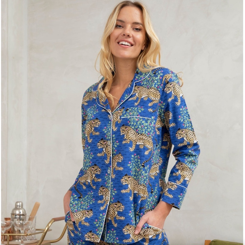 Printfresh Bagheera Long Sleeve Pajama Sleep Shirt